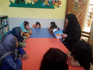 قصه گویی بخش کودک